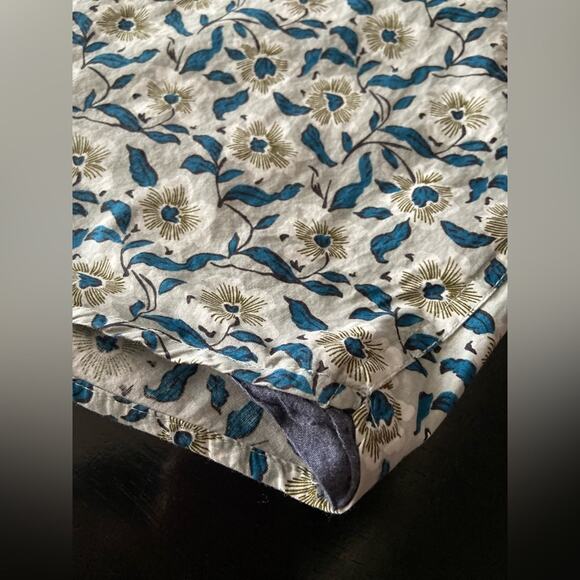 THREAD & CLOTH Floral SS Button Down Cotton Shirt sz XXL - Picture 8 of 9